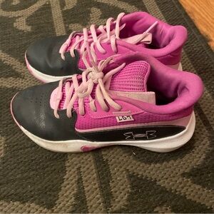 Under Armour Kids Sneakers - Black and Pink